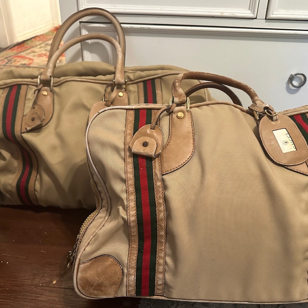 GUCCI DUFFLE BAG 1963.  $395